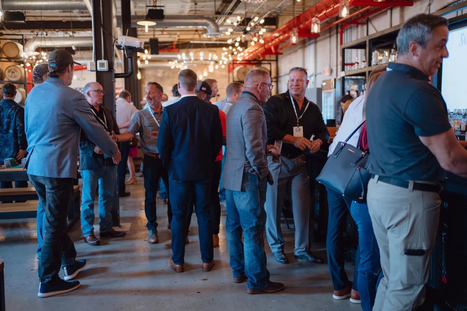 A CEM Solutions industry event in full swing